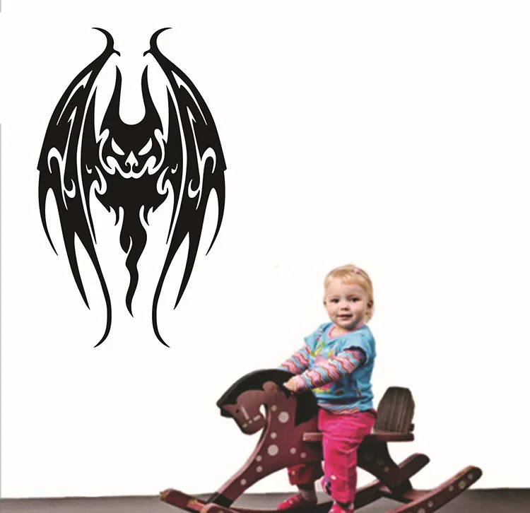 Новая серия demonic imps резные наклейки на стену Хэллоуин декоративные заказ KST