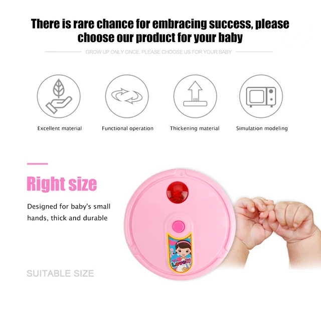 Dollhouse Electric Music Cleaning Machine Vacuum Cleaner Sweeping Robot Toy Children Gift Pretend Play Toy Educationa Toys 3