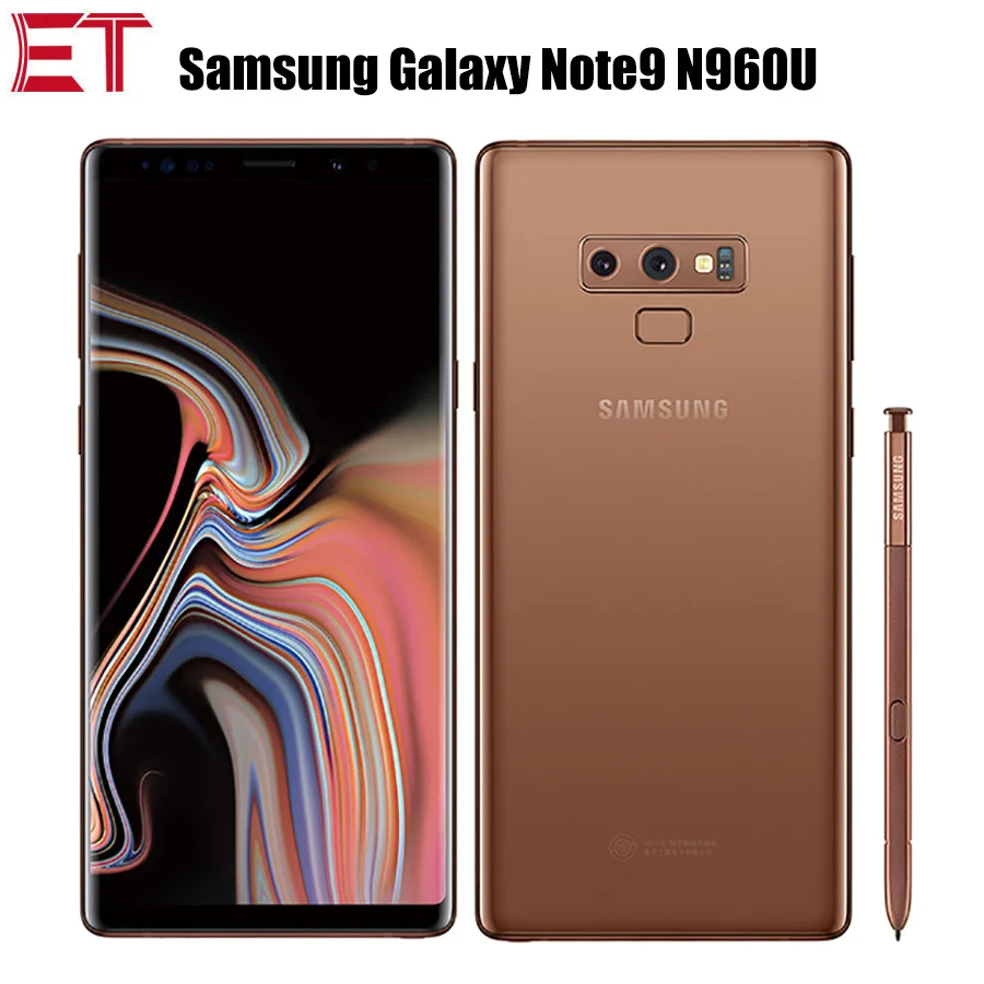 Samsung Galaxy Note9 N960U Verizon версия мобильного телефона 6 ГБ ОЗУ 128 Гб ПЗУ Snapdragon845 6," 1440x2960p 4000 мАч NFC Android телефон