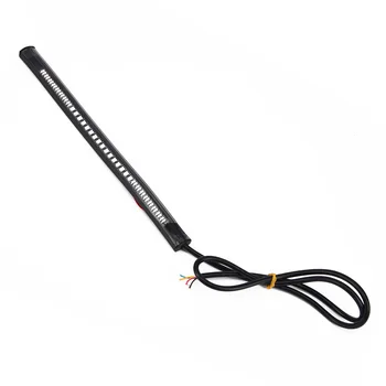

Waterproof Motorcycle Red LED Light 12V Brake Turn Signal Light Lamp Strip Fits For Bobber Cafe Racer