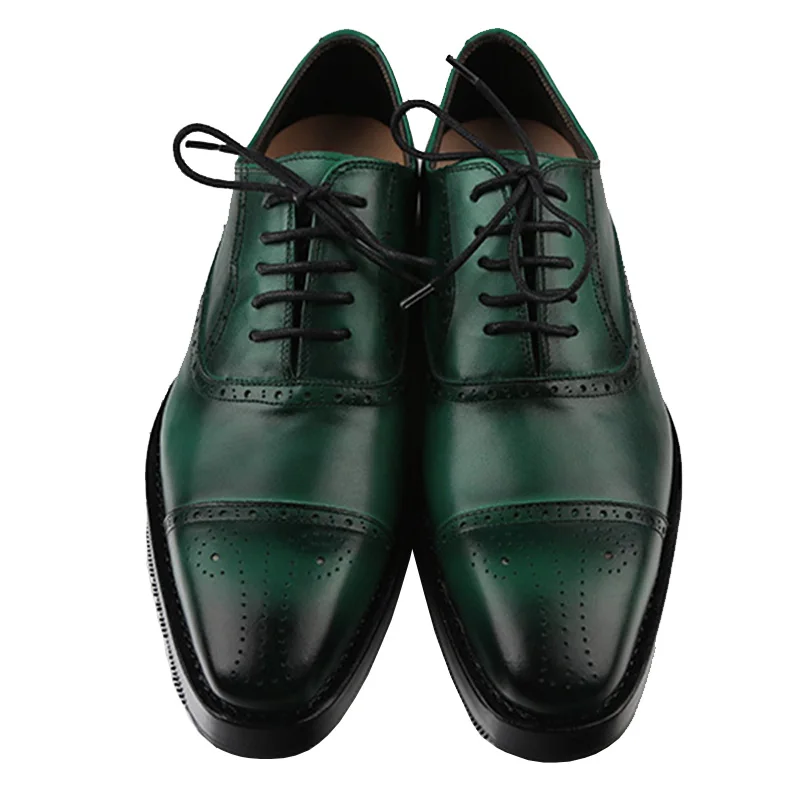 Green brogues mens Clearance
