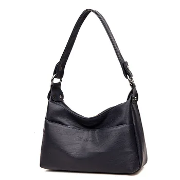 

Women's Shoulder Bags 2020 New Double Zipper Luxury Handbags Women Bags Designer Large Capacity Ladies Messenger Bags Clutch Bag