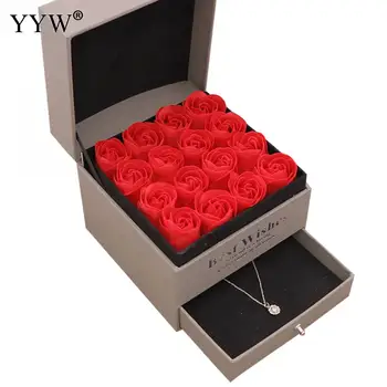 

Double Layer Valentines Soap Rose Gift Box Wedding Gifts For Guests Party Wedding Favors Regalos Souvenirs Birthday Gifts