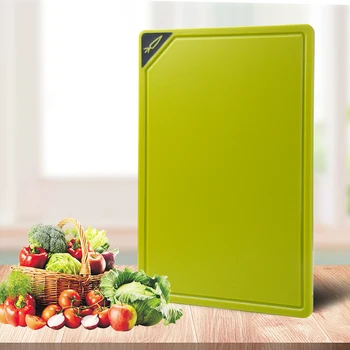 

Sunnecko Chef Cutting Board HDPP plastic Chopping Blocks Anti Slip Chopping Board Green Multi-functional Slicer Cut Kitchen Tool