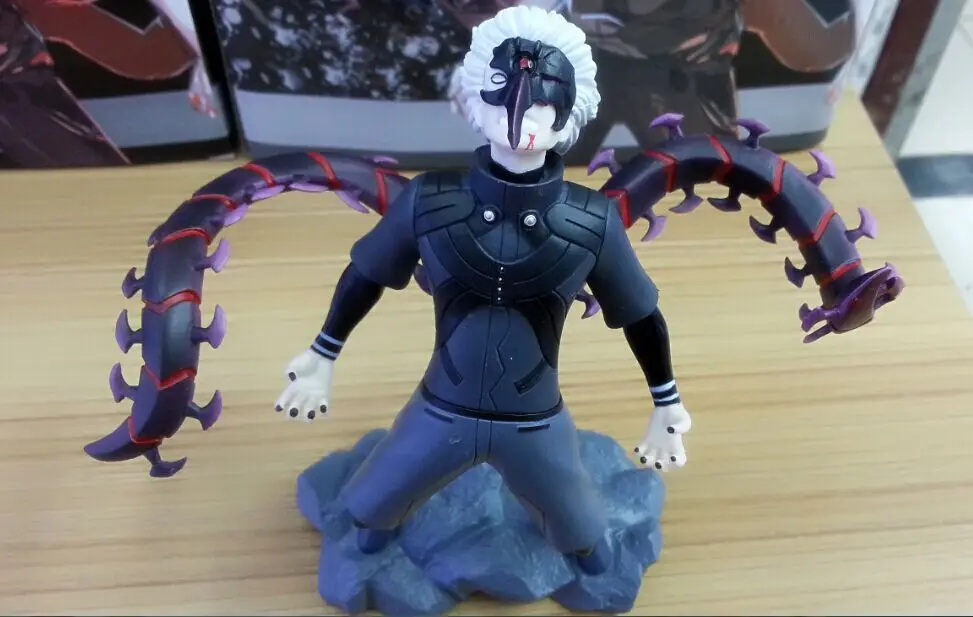 Волк аниме школьная версия Kaneki Кен в коробке гаражный комплект модель