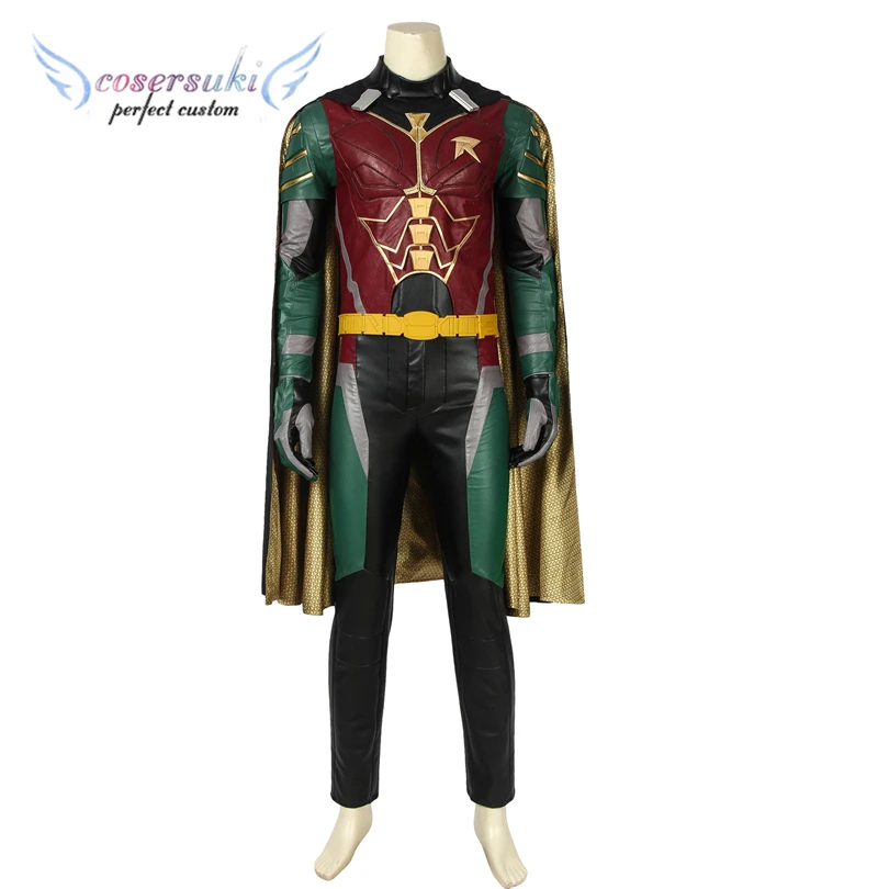 

Titans Robin Titans Robin Cosplay Costume Richard Grayson Uniform Cosplay Costume for Halloween ,Perfect Custom For You !