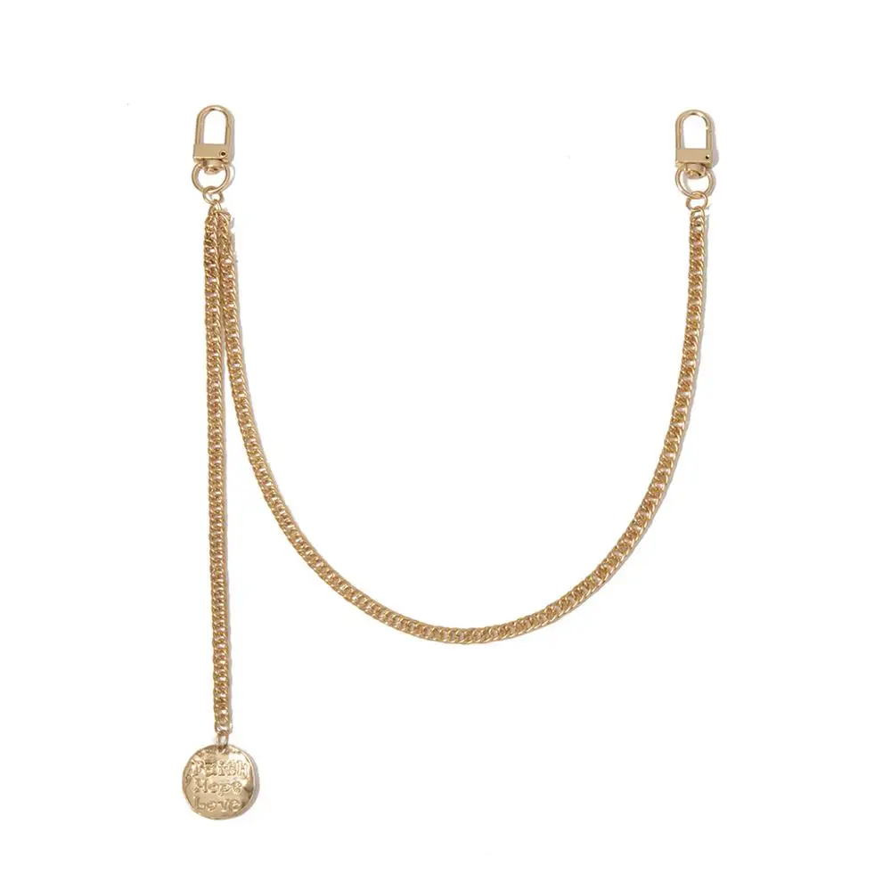 style2 gold KMVEXO, длинные брюки в стиле хип-хоп, хипстерский брелок для ключей, панк-стрит, кольцо с кисточкой, металлический кошелек, пояс, цепочка, штаны, брелок, унисекс, ювелирное изделие, подарок - Цвет: style2 gold