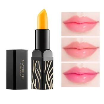 

3.2g Cherry Temperature Changed Lipstick Moisturizing Lipstick Long Lasting Crystal Lip Balm Makeup Cosmeticsfafa