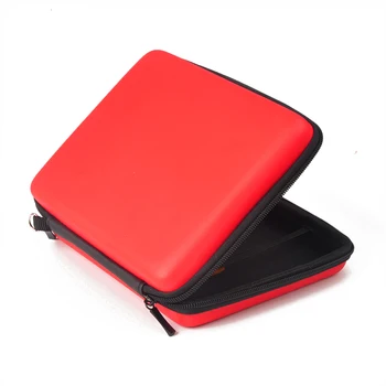 

For 2DS Zipper Closure Water Resistant Protection Insulation Splashproof Solid Portable Accessories Easy Clean EVA Hard Case