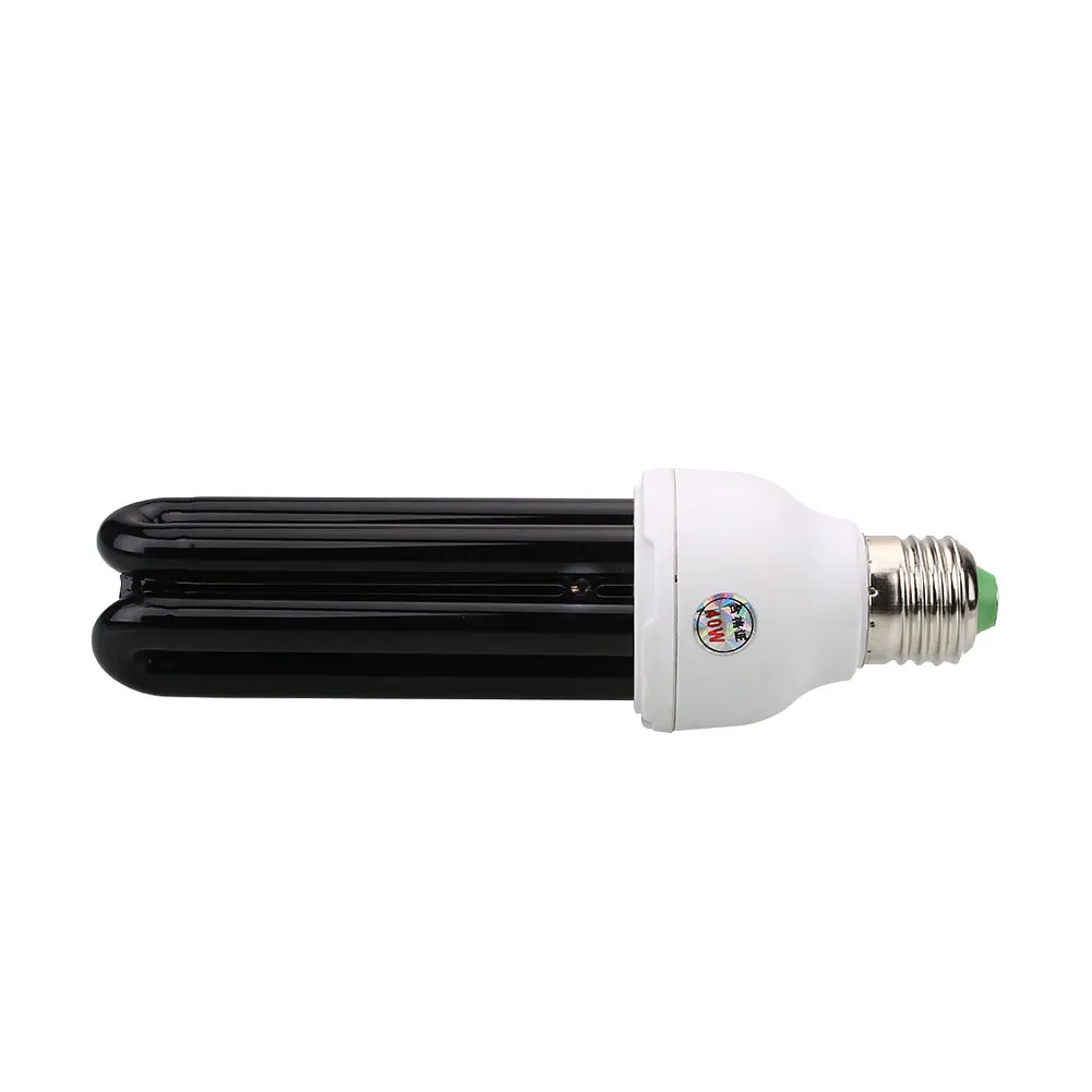 Bulb Light E27 Light Lamp Light Bar 3U Ultraviolet UV Fluorescent 40W 40W Led Blacklight AC220V Screw Energy Saving CFL