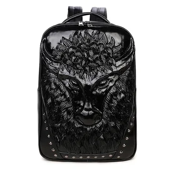 

Rosetic Animal Print 3D Creative Mens Backpack 2020 Shoulder Bags Travel Schoolbags Gothic Large Capacity Computer Backpacks