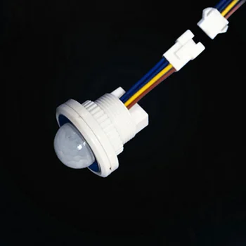 

110 Degrees PIR Motion Sensor Switch Automatic 4-6M AC100-240V Security Infrared Motion Sensor Detector Wall LED Light Outdoor