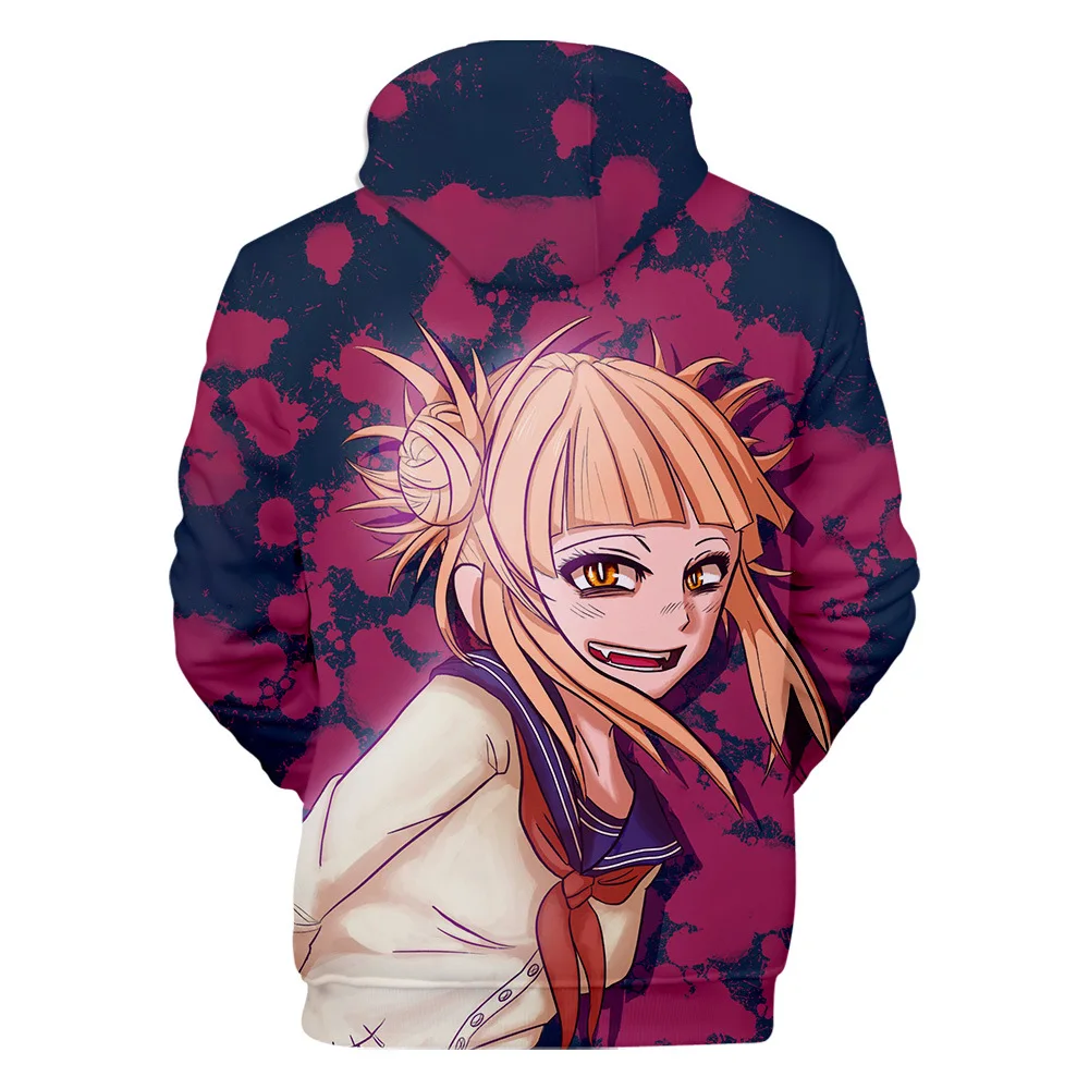 My Hero Academia Himiko Toga Anime 3D Printed Hoodies