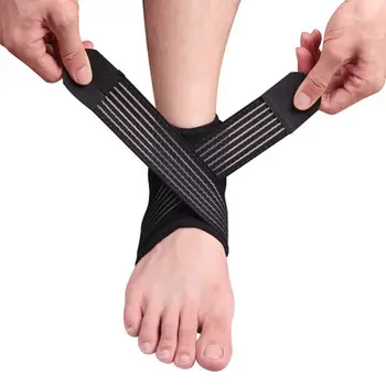 

New Sports Fitness Ankle Cross-winding Compression Straps Ankle Basketball Basketball Climbing Riding Breathable Adjustable Feet