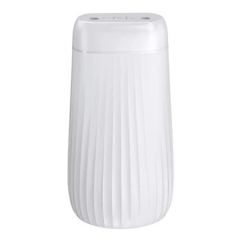 

Portable 1L Humidifier USB Aroma Cool Mist Maker Air Humidifier Purifier with 7 Color Night Light White