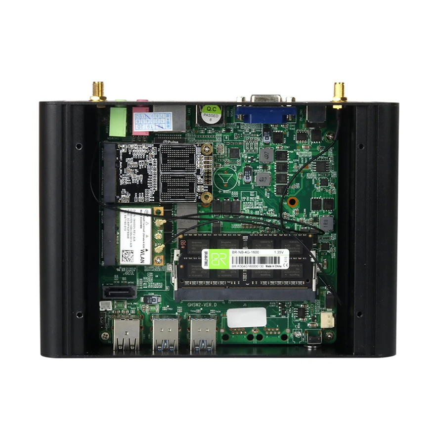 Мини ПК Intel Core i7 6500U I5 6200U i3 HTPC компьютер Linux Windows 10 MiniPC геймер Настольный микро Nuc Ordenador Sobremesa