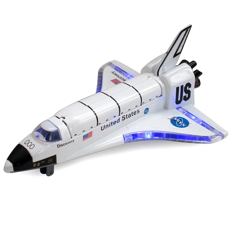 

MyLifeUNIT NASA Space Shuttle Die-cast Model 8" Shuttle Orbiter Ship Collection Light Home decorations