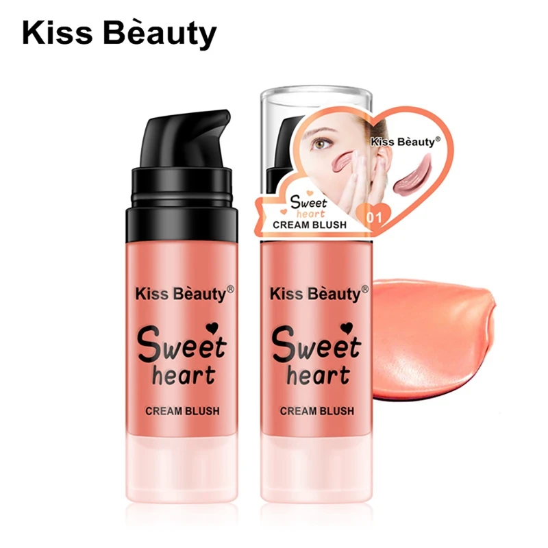

4 Colors Face Makeup Liquid Blush Rouge Cheek Blusher Professional Natural Long Lasting Glow Cosmetic