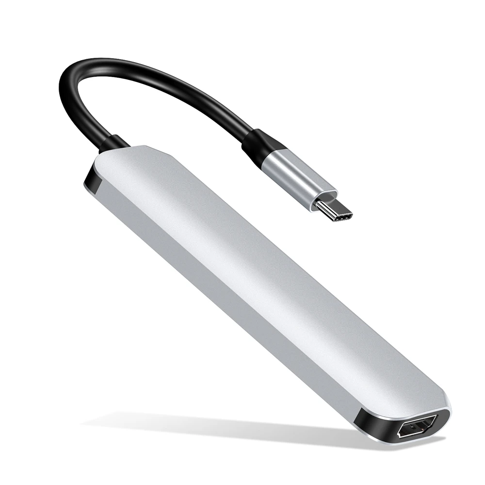 Asunflower USB C концентратор тип C к USB 3,0 2,0 4 порта USB 3,1 Тип C разветвитель для MacBook Pro док-станция ключ высокоскоростной usb-хаб несколько