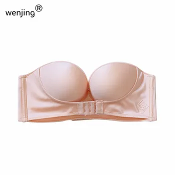 

2020 Push Up Lingerie Backless Brassiere Seamless Sexy Strapless Bra Women Invisible Bras