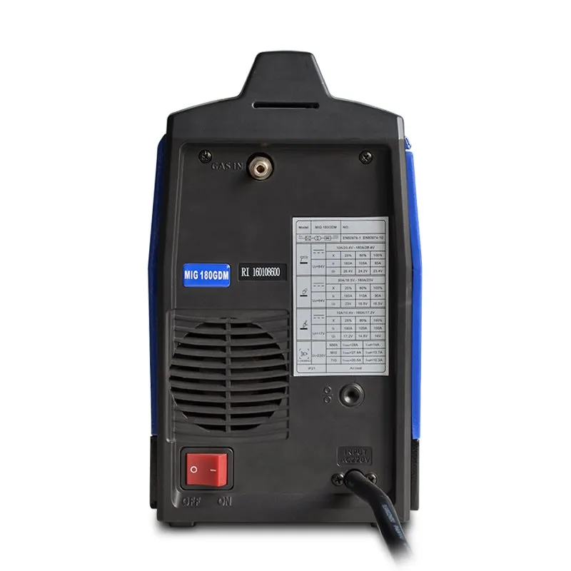 MIG-180GDM small portable airless self-protection welding integrated airless two welding machine 220V