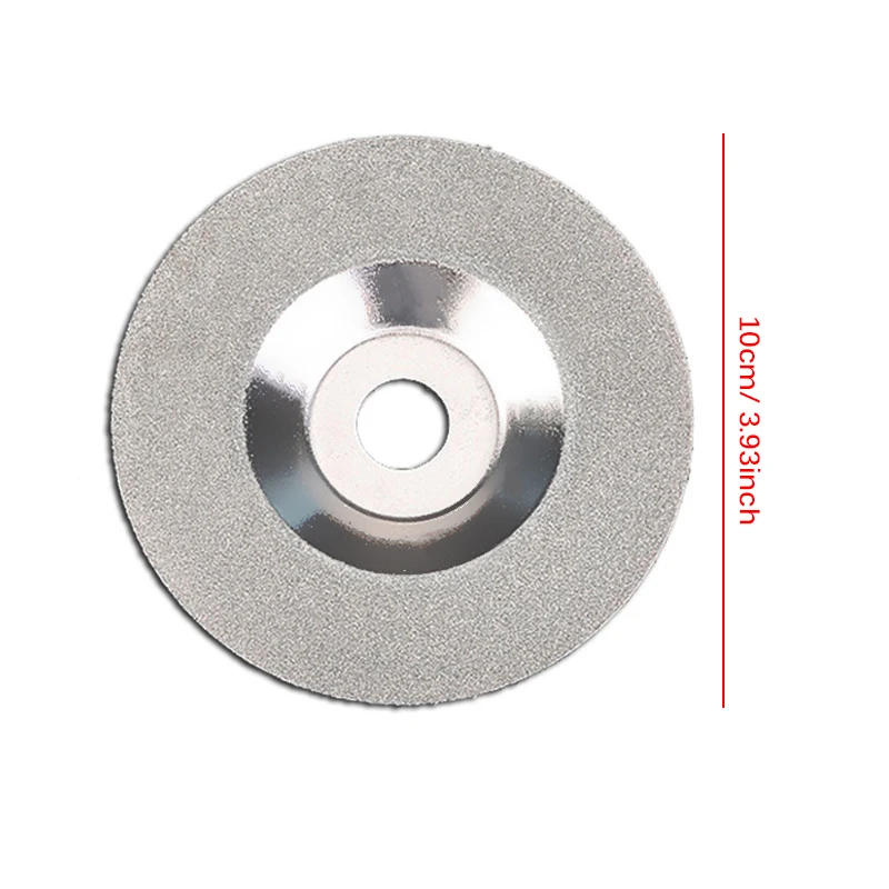 Grinding Disc 4inch Diamond Stone Bowl Shape Grinding Wheel For Glass, Marble, Ceramics, Ceramic Tile