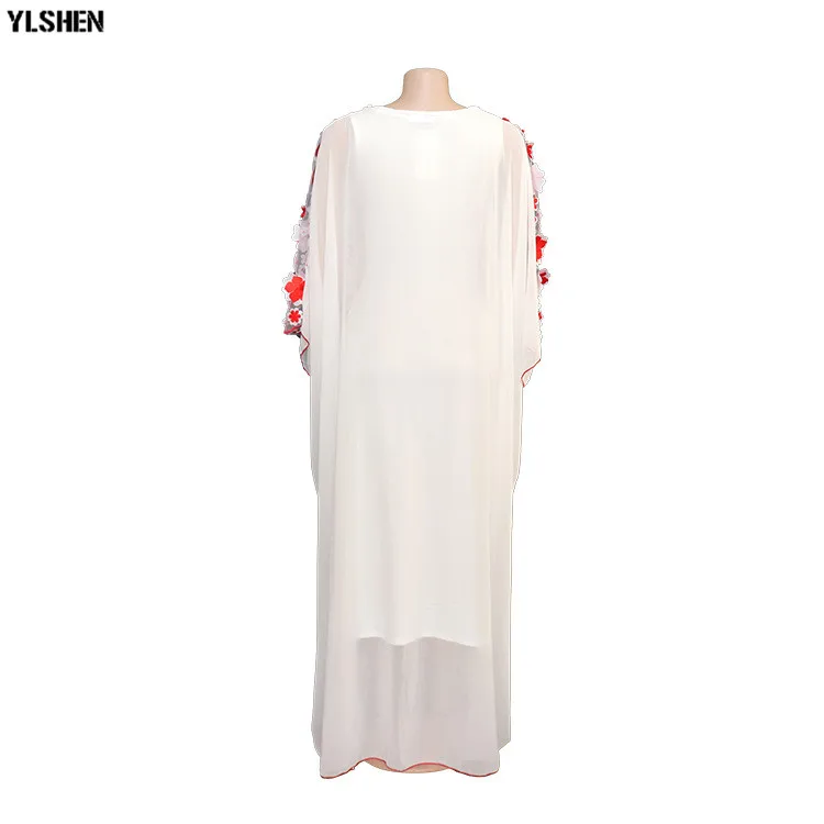 7 Colors Africa Dress African Dresses for Women 2 Piece Set Dashiki Embroidered Traditional Boubou African Clothes Muslim Dress 10