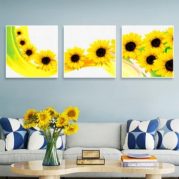 

New fashion 5D DIY Diamond Painting Cross Stitch Full Square sunflower Embroidery Cross Stitch painting Home Decor 0403-231