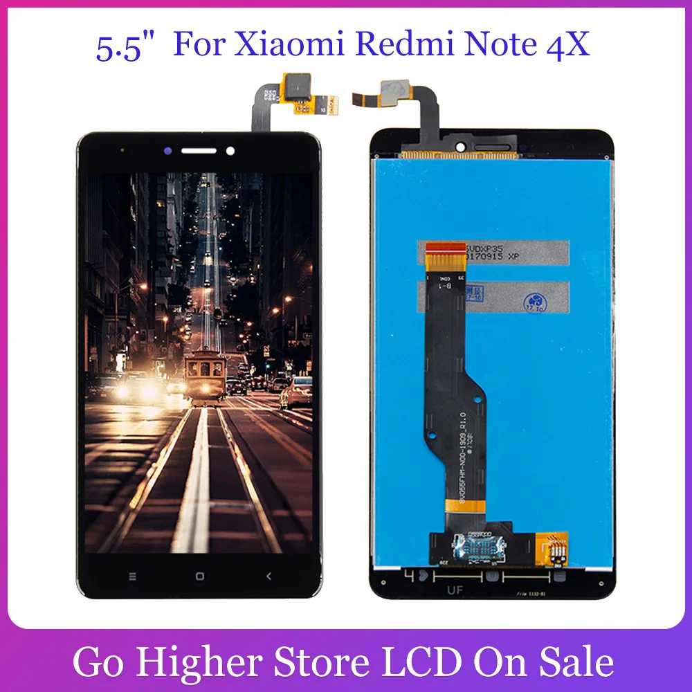 5 &quotдля Xiaomi Redmi Note 4X 4 глобальная версия для Snapdragon 625 ЖК дисплей сенсорный экран