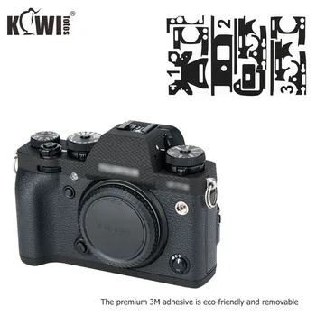 

KIWIFOTOS Anti-Scratch Cameras Protection For Fujifilm X-T3 3M Sticker Camaera Accessories Body Cover Skin Film Matrix Black
