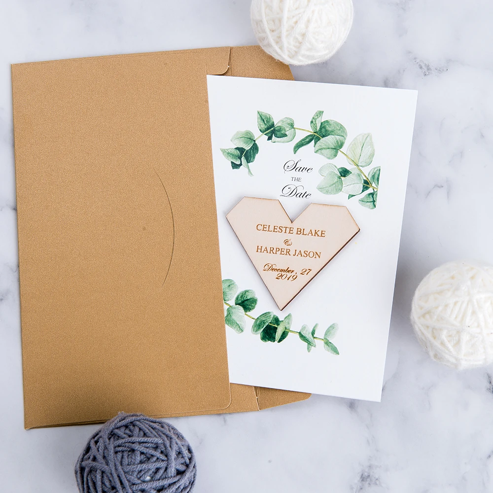  c34-wedding decoration Invitation Card Customized Invitation Card High-end Paper Card Birthday card - 4.00011E+12