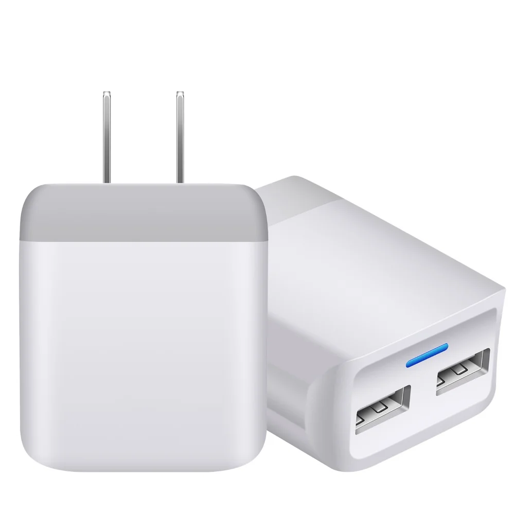 Новое быстрое зарядное устройство USB 5 В/2.1A два порта usb адаптер для быстрой зарядки для samsung Xiao mi huawei мобильный телефон США/ЕС/зарядное устройство с европейской вилкой