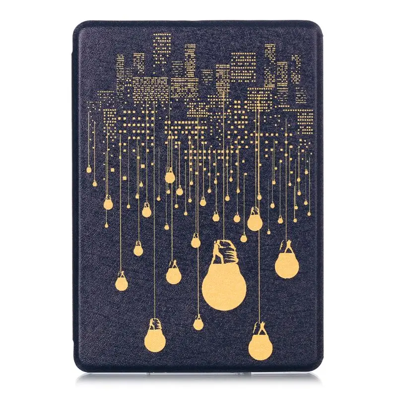 LA Магнитный умный защитный чехол из искусственной кожи, чехол для Kindle 10th Generation Release 658, защитная оболочка, аксессуары - Цвет: LA