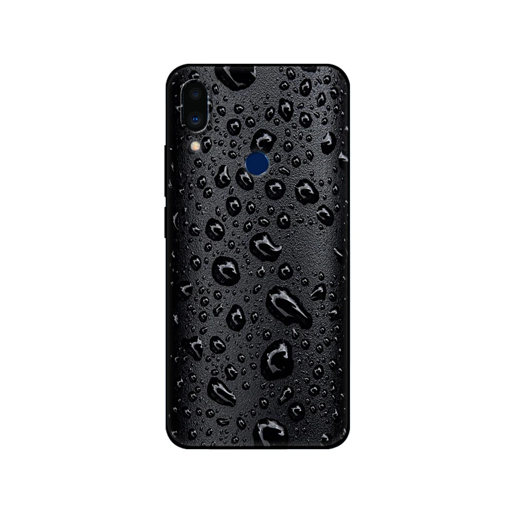 meizu back cover For Meizu Note 9 Cases Back Cover For Meizu Note9 Bumper MeizuNote9 Phone Case 6.2inch Soft Silicon black tpu case Cute cases for meizu black Cases For Meizu