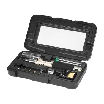 

Soldering Iron Professional 10 In 1 Soldering Iron Set Butane Gas Soldering Iron Set 26ml Welding Equipment