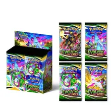 Jeu de cartes Pokemon en anglais, 324 pièces/boîte, cartes de Trading en évolution du ciel en espagnol, boîte de Booster, jouets de collection, cadeau pour enfants