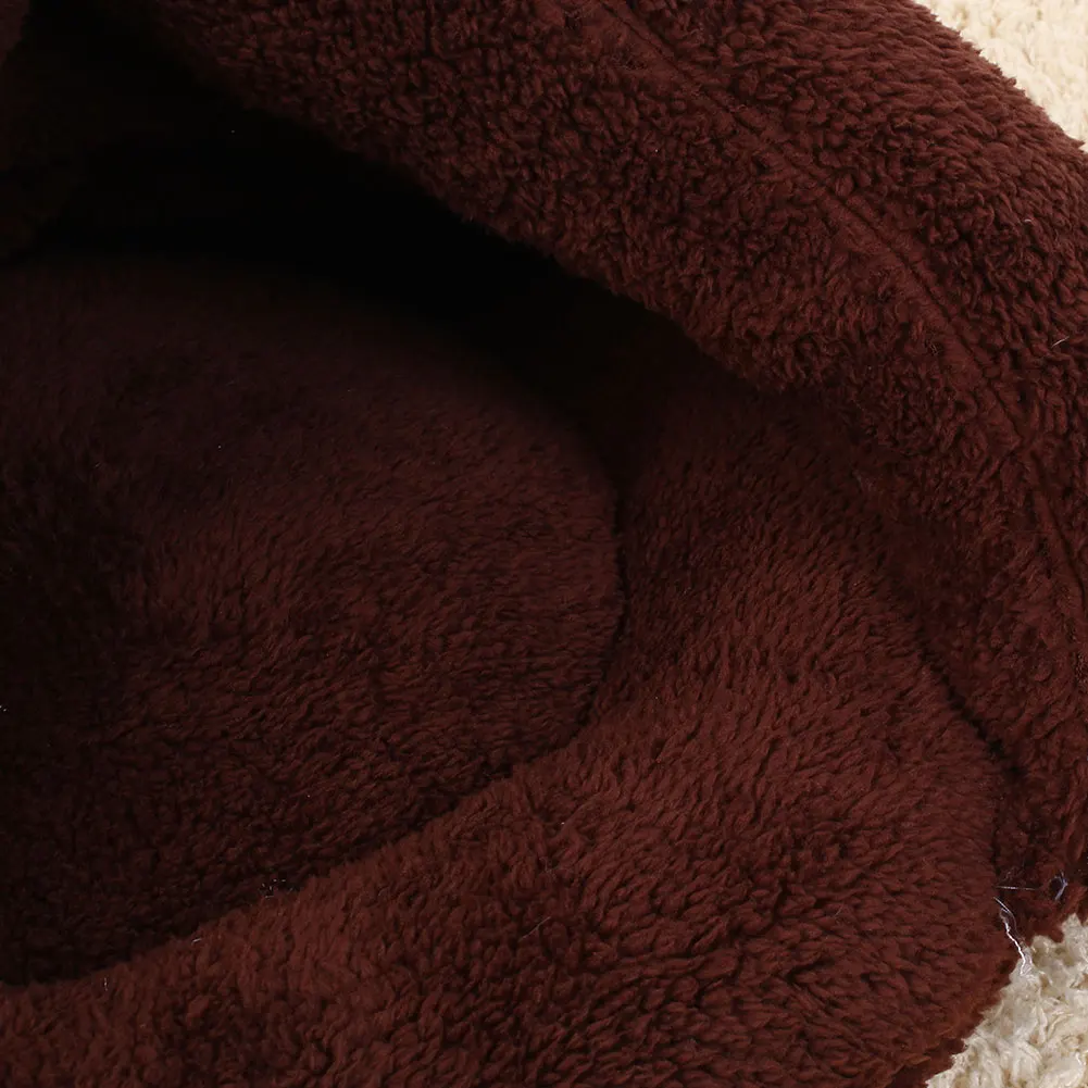 Pet Kitten Cat Dog Puppy Winter Warm Sleeping Mat Cave House Igloo Nest