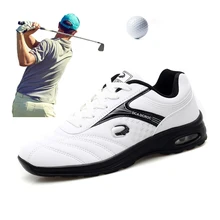Новинка; мужские туфли для гольфа; водонепроницаемые уличные мужские кроссовки для гольфа; цвет черный, белый; профессиональные мужские спортивные кроссовки для гольфа; брендовые кроссовки;