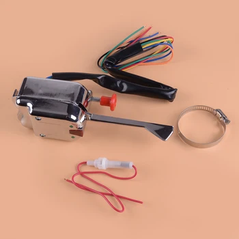 

CITALL 12V Chrome Universal Hot Rod Street Turn Signal Switch with Flasher Fit for Ford Buick GM HL-101