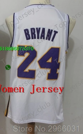 for Women А+++ Лос-Анжелес качество для взрослых женщин Коби#8#24 Bryant Magic#32 Джонсон Джерси - Color: for Women