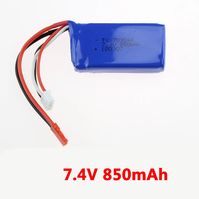 Аккумулятор для вертолета V912 7 4 В 850 мА ч 3 шт. | Игрушки и хобби