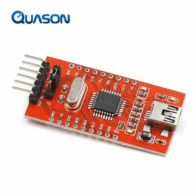 Кабель-адаптер FT232 FT232BL FT232RL USB 2,0 для скачивания уровня TTL для модуля адаптера последовательной платы 5 в 3,3 В отладчик ► Фото 2/6
