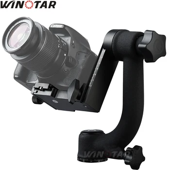 

Pro 360 Degree Vertical Panorama Gimbal Tripod Head 1/4"Screw With Quick Release For Camera Telephoto Lens Vs Beik Bk-45