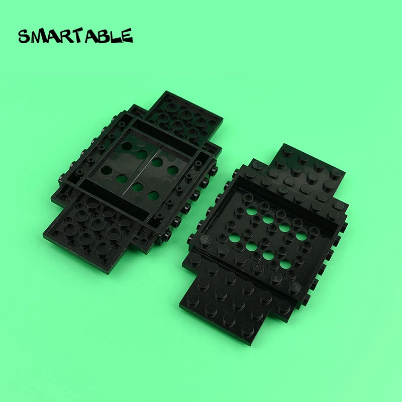 

Автомобильный шасси Smartable 6x12x1, технический строительный блок MOC City, детали, игрушки для детей, Обучающие 65634 2 шт./лот