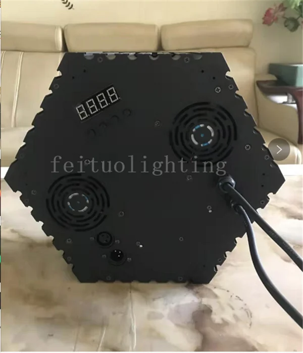 E-With fly чехол led cube par 12 шт.* 10 Вт 4 в 1 rgbw led par Светильник 12*10 Вт par led вечерние dj светильник ing