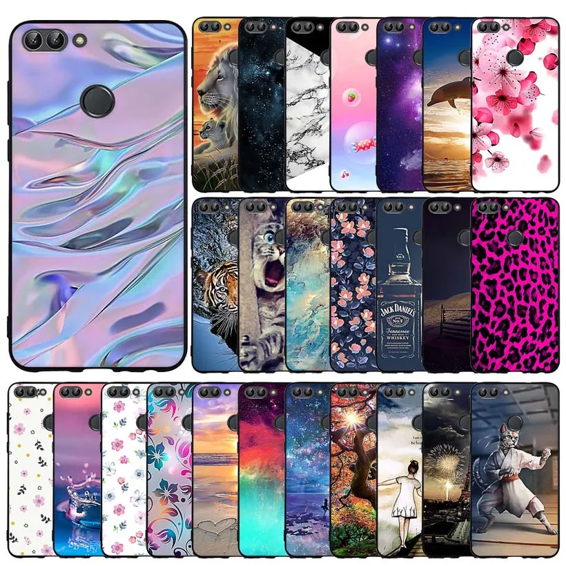Силиконовый чехол для Huawei Enjoy 7s с полной защитой мягкая задняя крышка из ТПУ