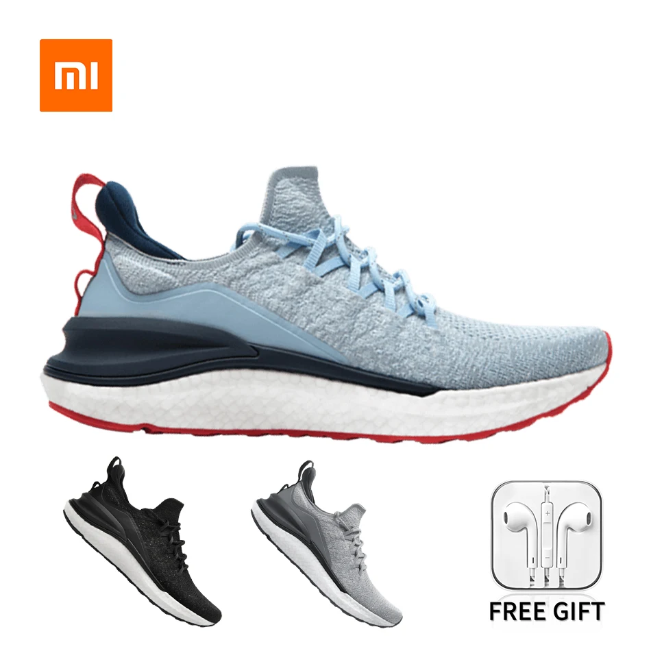 Оригинальные кроссовки мужские Xiaomi Mijia 4 уличная спортивная обувь Uni-mould 4D с