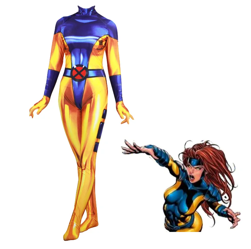 Kid Мстители: Endgame Дэдпул 3D цифровая печать фильм X-men Phoenix girl Одежда для косплея Хэллоуин Рождество - Цвет: Kid