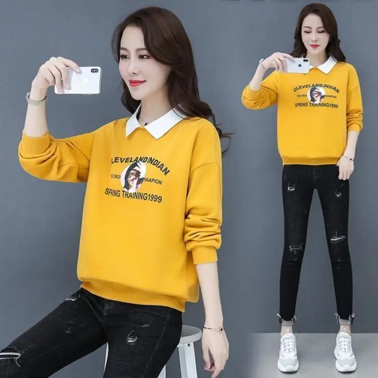 

2020 new loose Korean edition Long Sleeve Spring and Autumn Air Turtleneck jacket