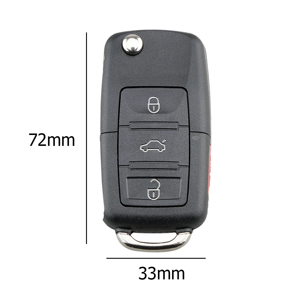 E66 3 + 1 кнопочный чехол для дистанционного ключа автомобиля Fob оболочка нережущее